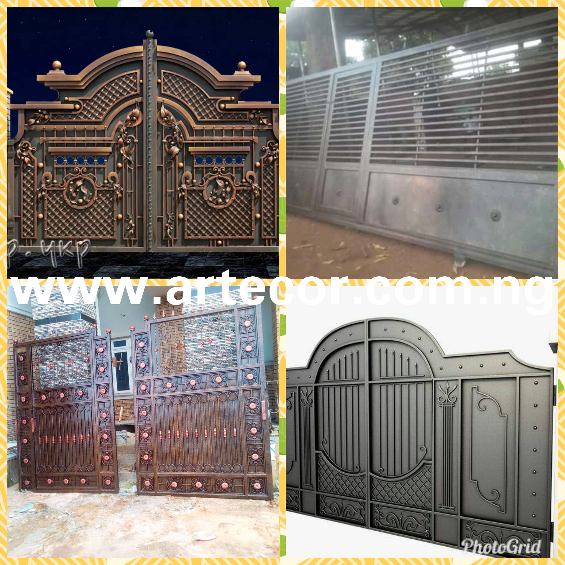 Metal Gates Designs and Fabrication - Artecor Wrought Fabrication ...