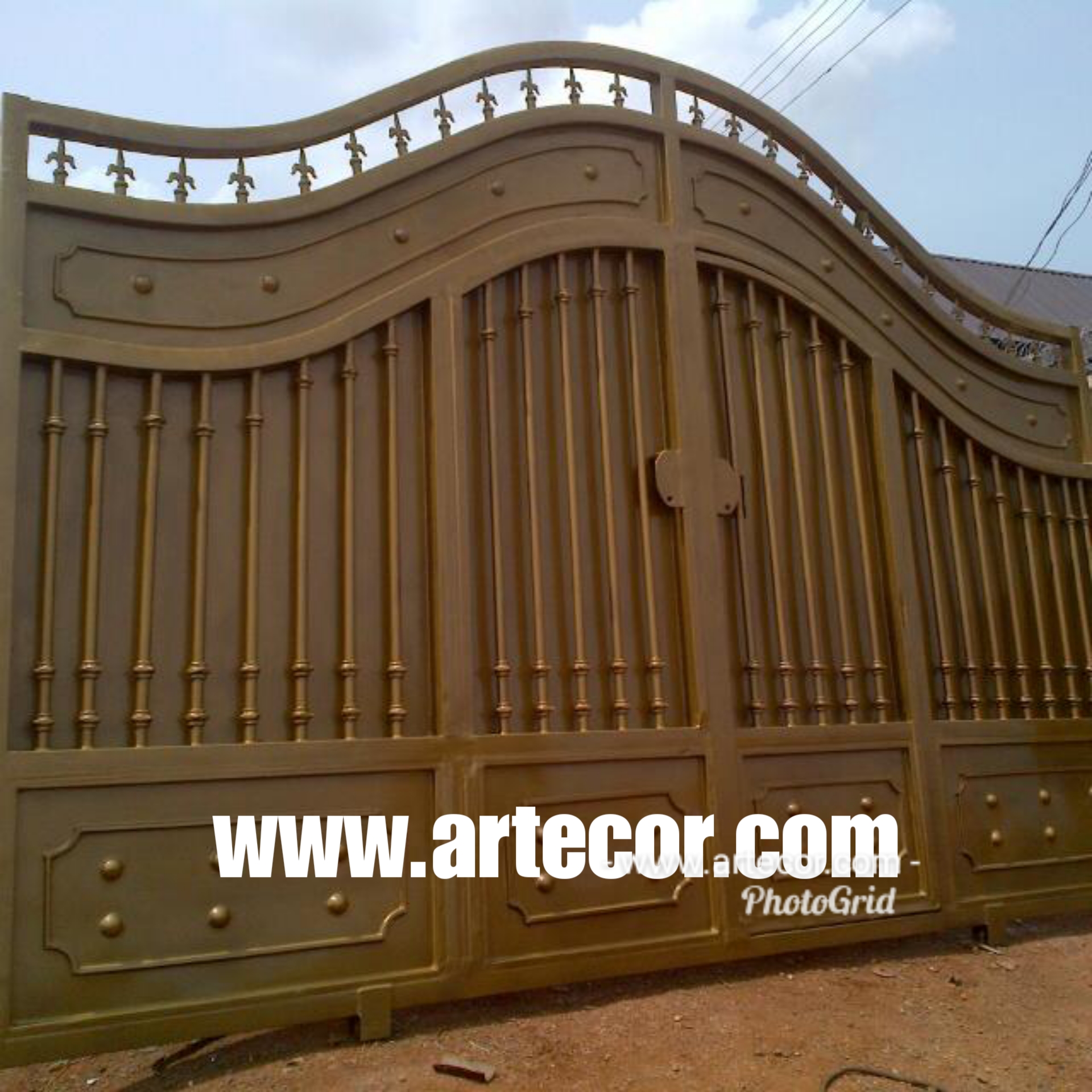 Metal Gates Designs and Fabrication - Artecor Wrought Fabrication ...